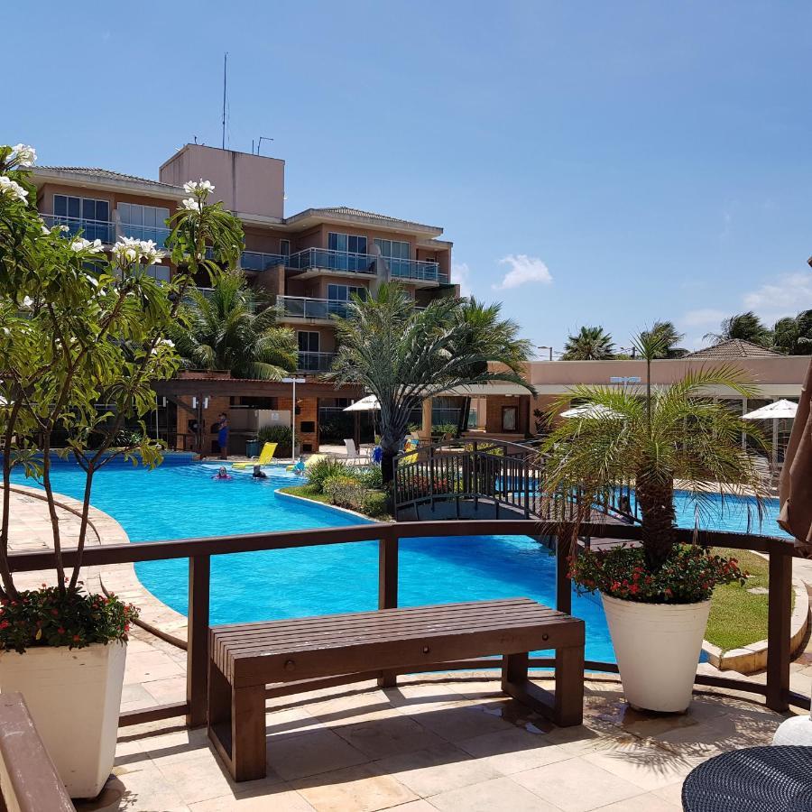 Palm Beach Porto Das Dunas, Apartamento Todo Climatizado Terreo A 350 Metros Beach Park Aquiraz Exterior foto