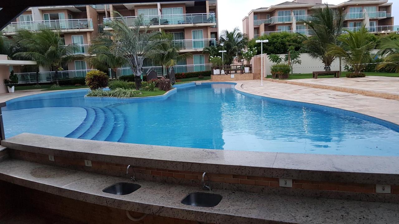 Palm Beach Porto Das Dunas, Apartamento Todo Climatizado Terreo A 350 Metros Beach Park Aquiraz Exterior foto