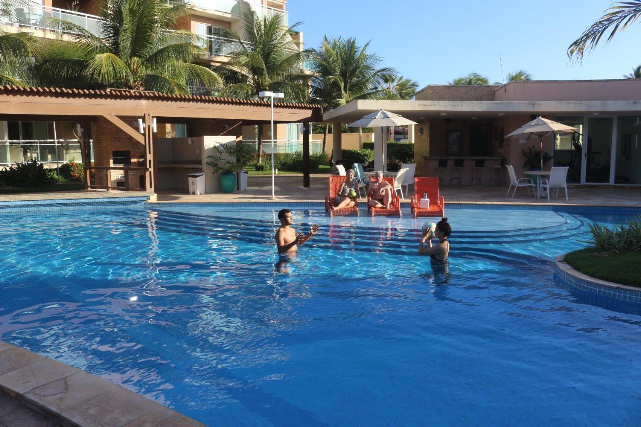 Palm Beach Porto Das Dunas, Apartamento Todo Climatizado Terreo A 350 Metros Beach Park Aquiraz Exterior foto