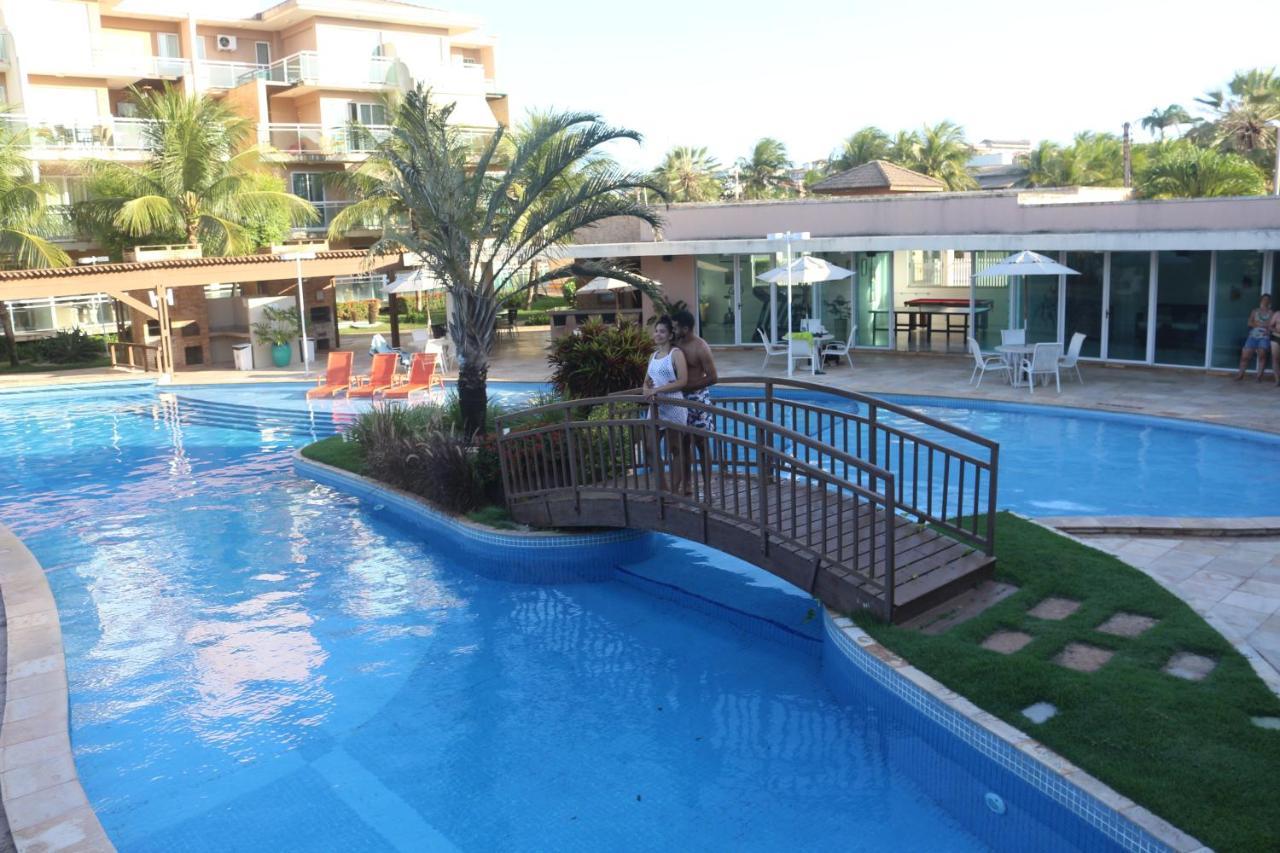Palm Beach Porto Das Dunas, Apartamento Todo Climatizado Terreo A 350 Metros Beach Park Aquiraz Exterior foto