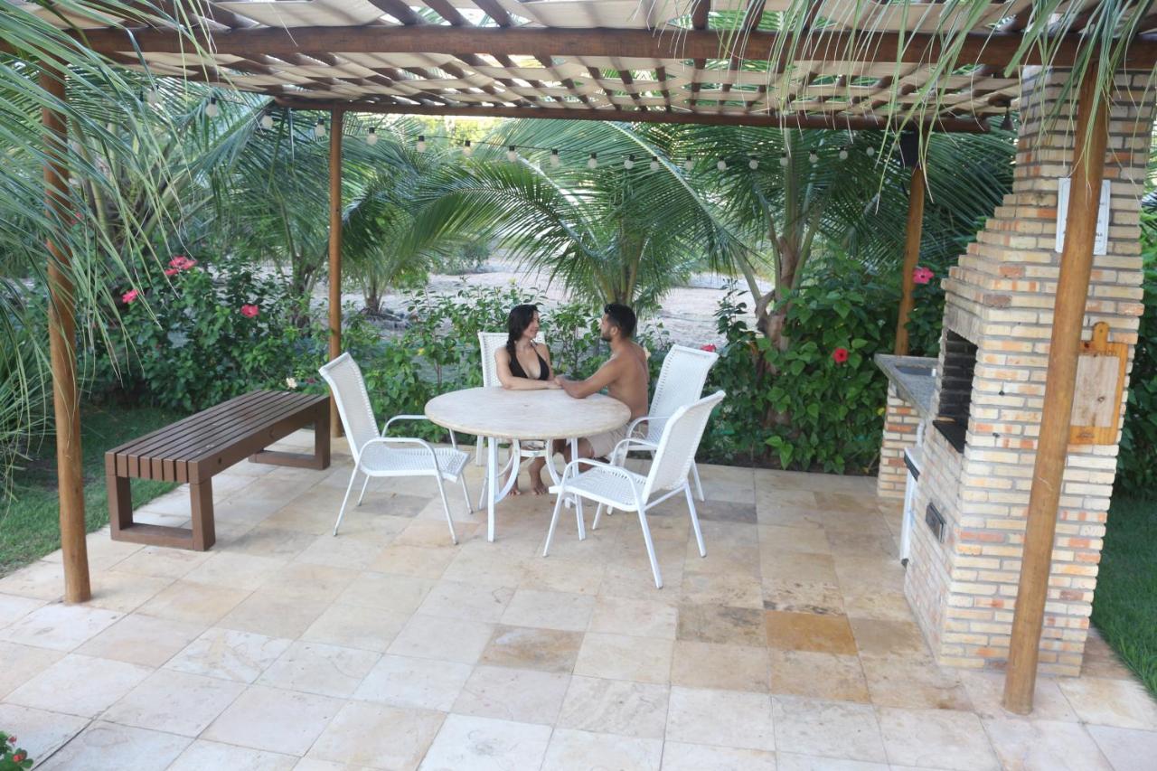 Palm Beach Porto Das Dunas, Apartamento Todo Climatizado Terreo A 350 Metros Beach Park Aquiraz Exterior foto